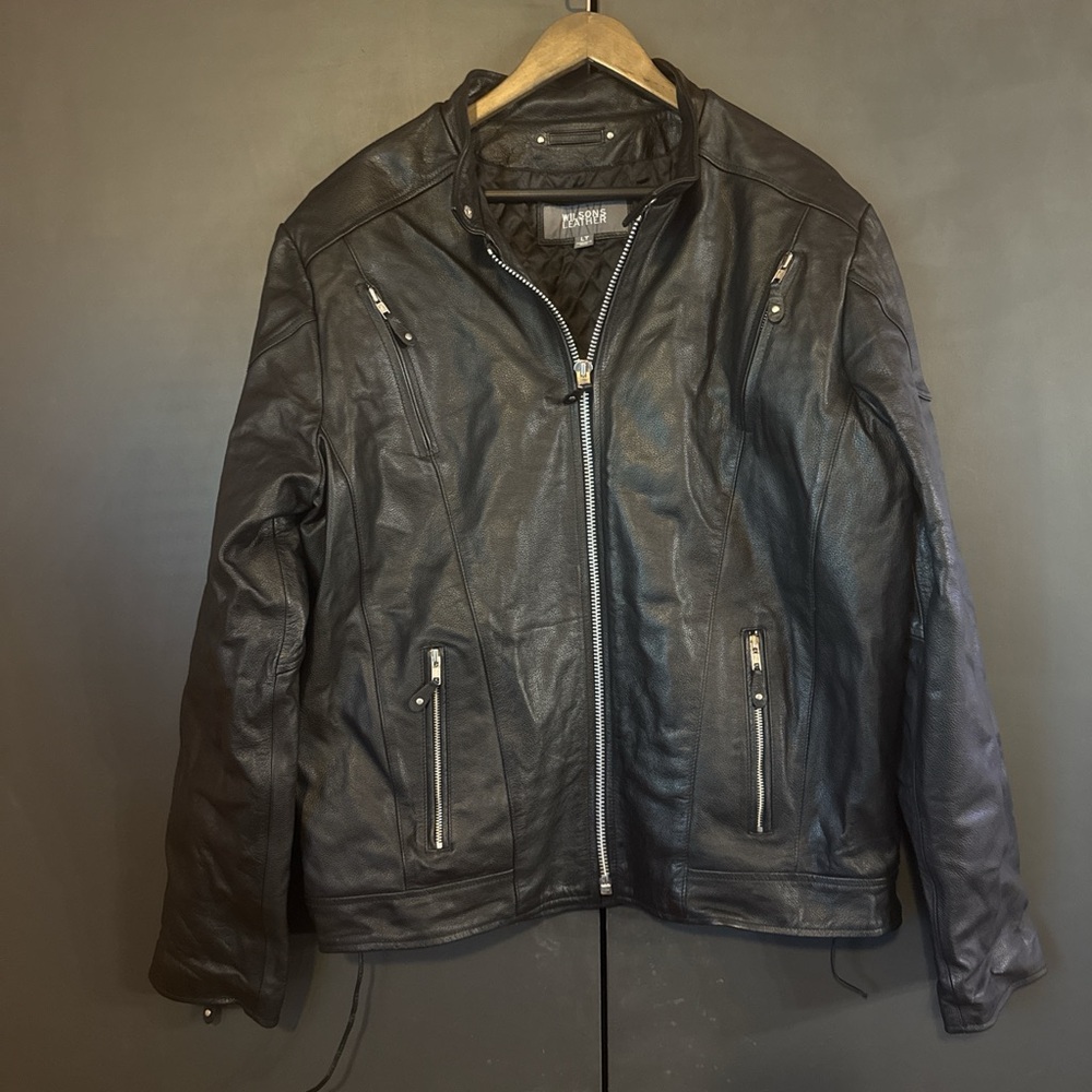 Vintage Wilson’s Leather Biker Jacket